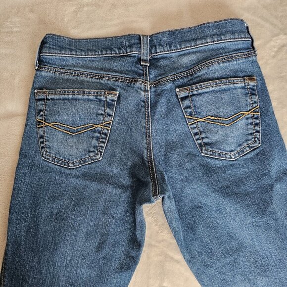 Mavi 596 Marie Flare Sexy Low Rise Slim Jeans, Women's 27/32 Blue Wash - Picture 4 of 11